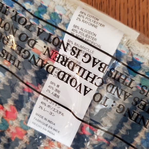 Anthropologie Handwoven Cary Runner Bath Mat- multi-colored - Picture 8 of 12